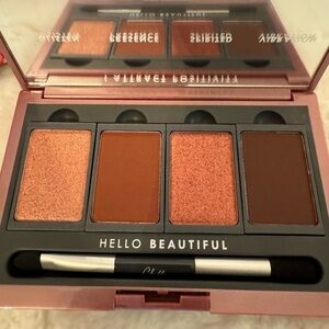 CHELLA  and VELA BEAUTY BLUSHING ROSE EYESHADOW PALETTE. New in Box